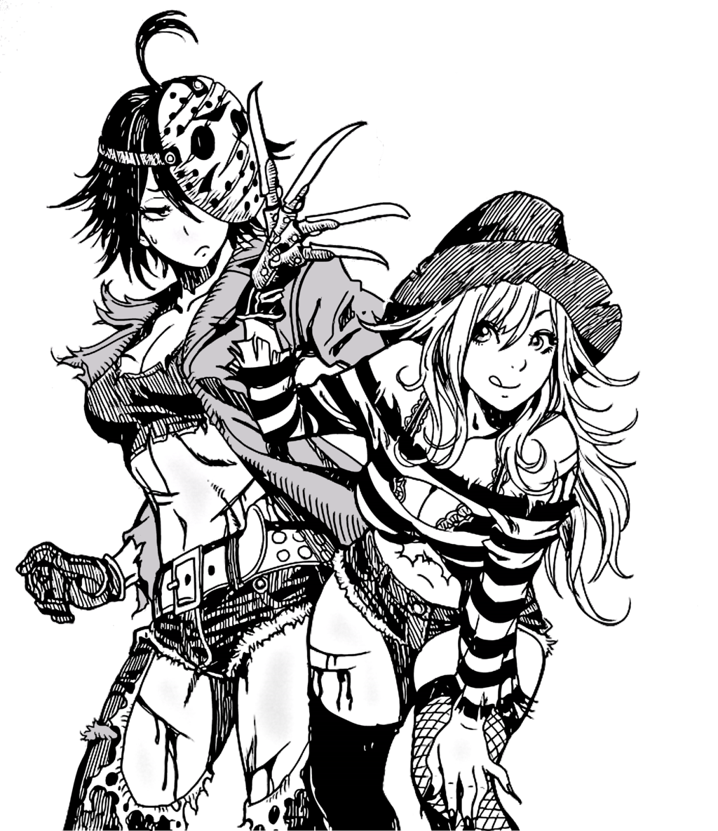 1024x1184 Jason Voorhees And Freddy Kruger!