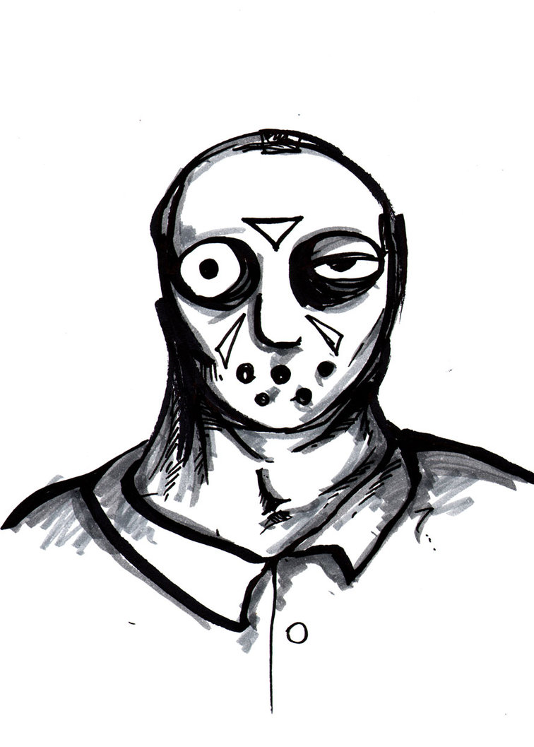 756x1057 Cartoon Jason By Andrewhobart
