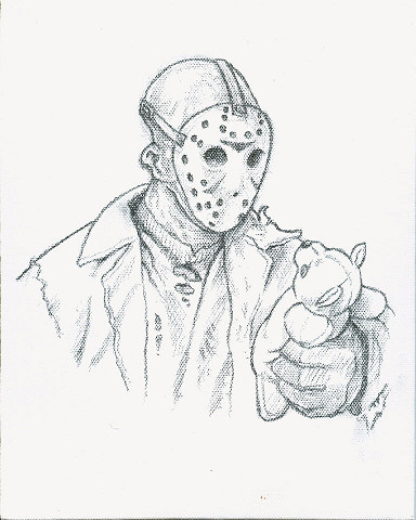 Jason Voorhees Cartoon Drawing at GetDrawings | Free download