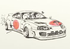 236x166 Car Illustration Car Jdm Japanese Old School