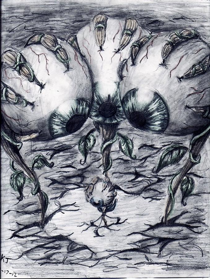 678x900 Jealousy Drawing By Katelynn Johnston