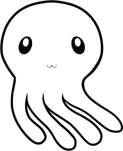 246x302 How To Draw How To Draw A Jellyfish For Kids