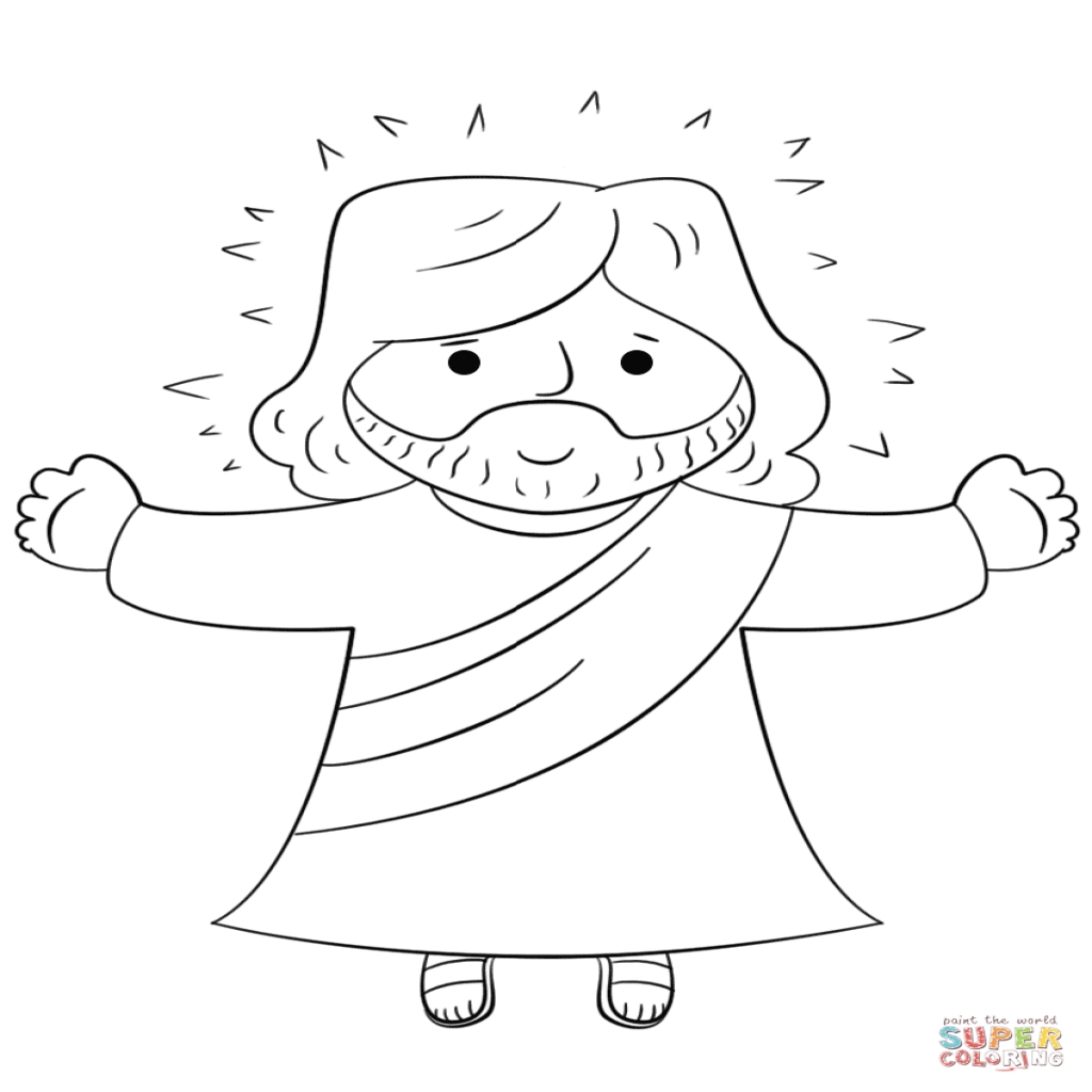Jesus Drawing Cartoon at GetDrawings | Free download