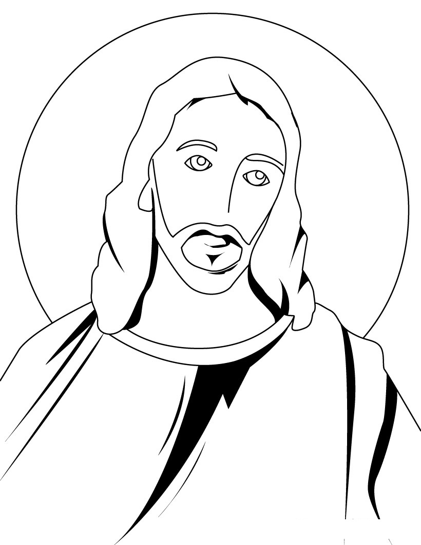 820x1060 Cartoon Drawing Of Jesus