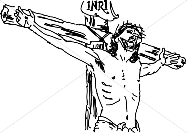776x552 Drawn Cross Clipart Black