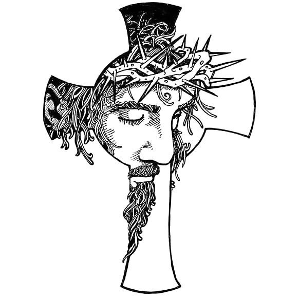 582x582 Jesus Cross Tattoo Design Cross Tattoo Designs, Jesus Cross