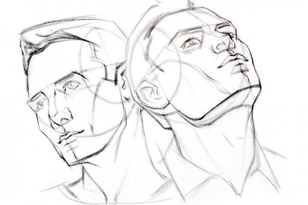 600x400 46 Best 34 View Images On Draw, Faces And Portraits