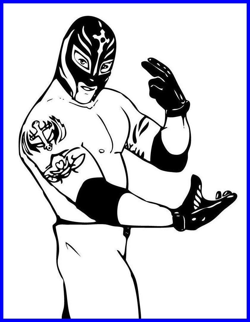 842x1082 Best Wwe John Cena Coloring For Kids Coloringstar Picture Of Page