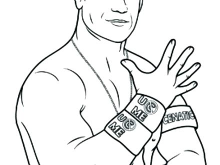 440x330 Free Printable John Cena Coloring Pages Kids Drawing And Fuhrer