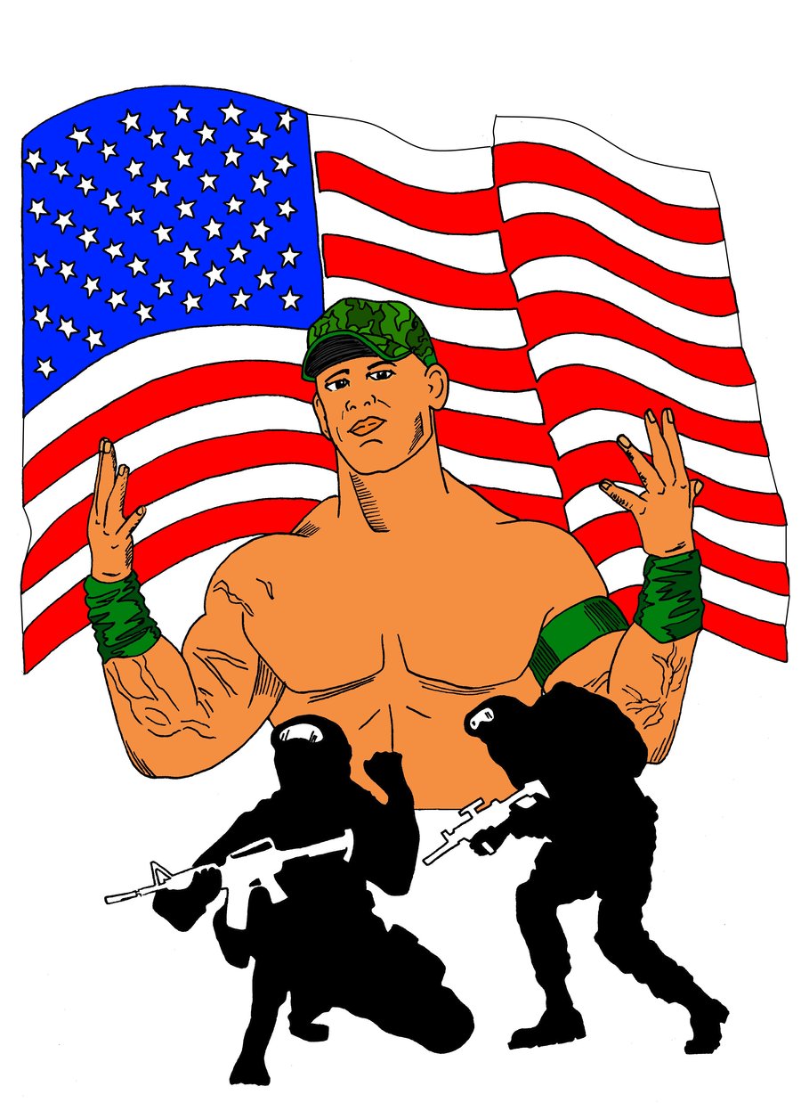 900x1238 Wwe John Cena Drawing Easy