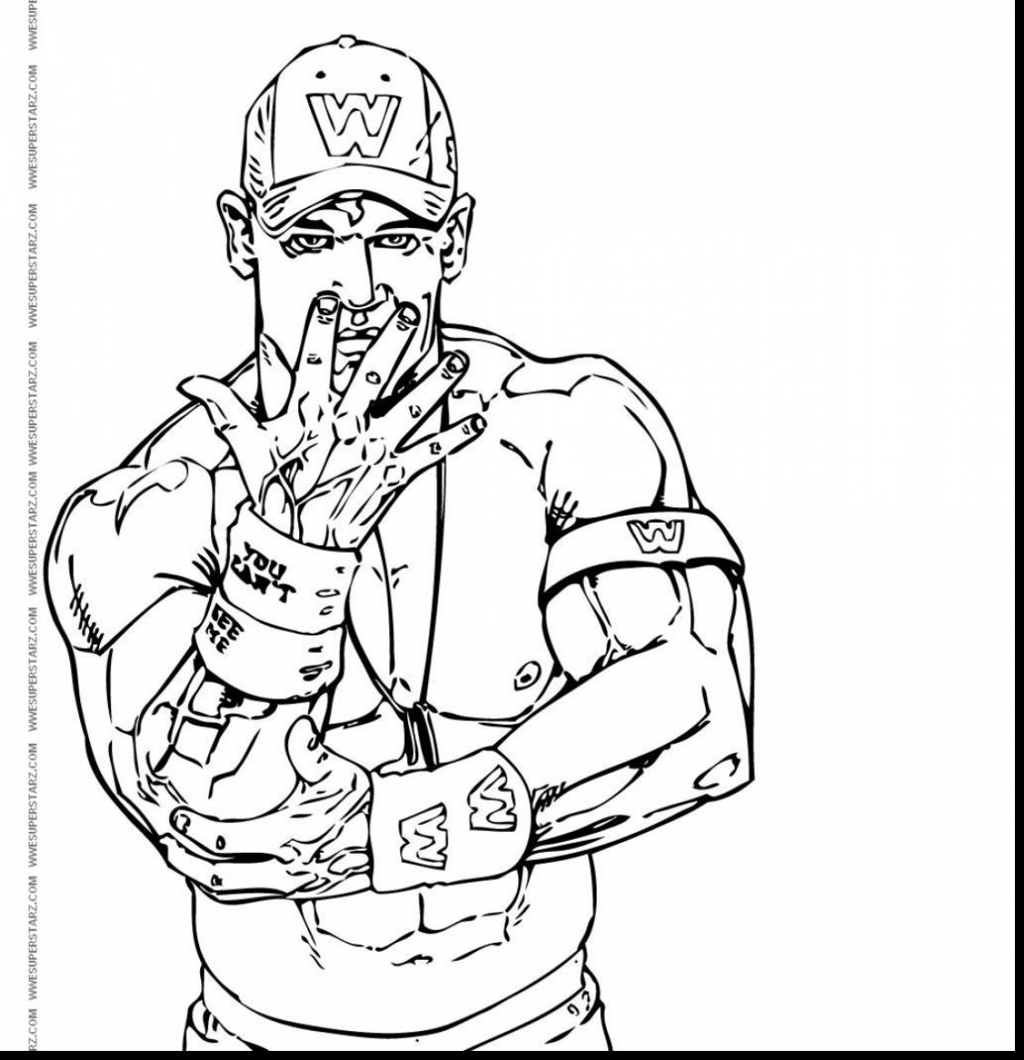 1126x1166 Good John Cena Coloring Pages 79 On Coloring Pages For Kids Online
