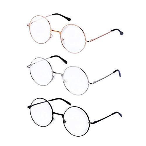 500x500 Round Frame Glasses Amazon.co.uk