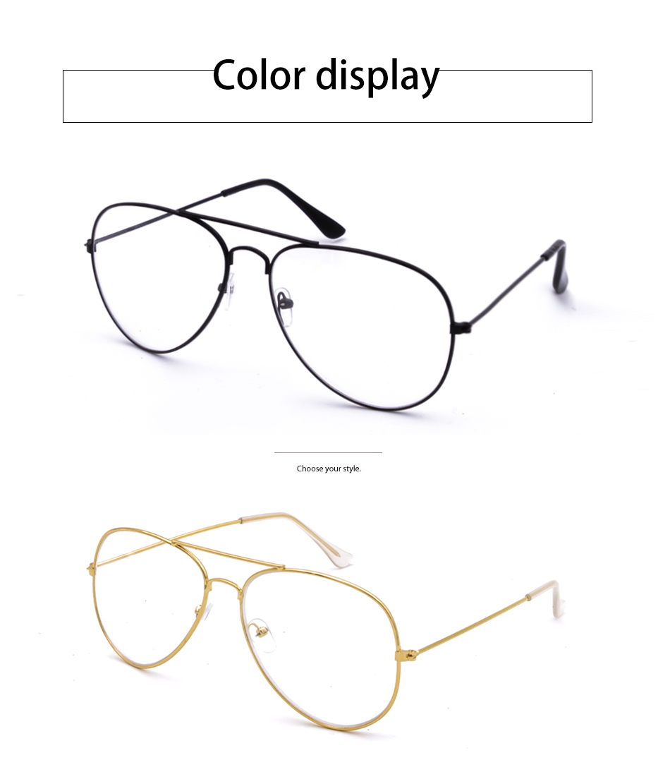 950x1077 Wholesale 2017 Classic Optics Clear Glasses Women Aviator Glasses