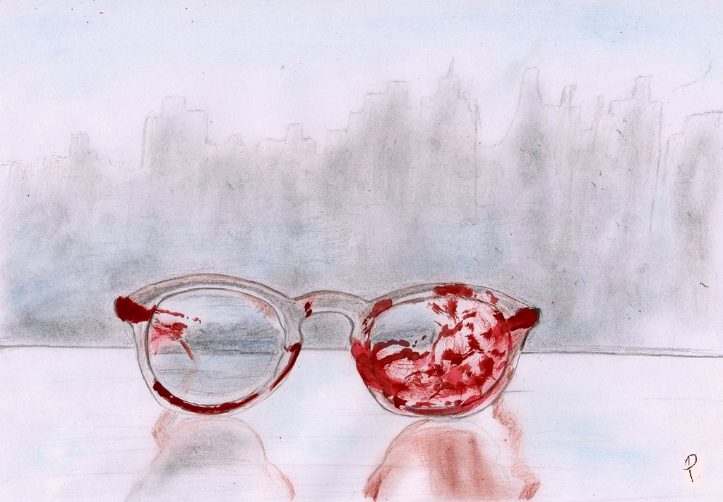 1024x712 John Lennon's Glasses By Theprettyfly
