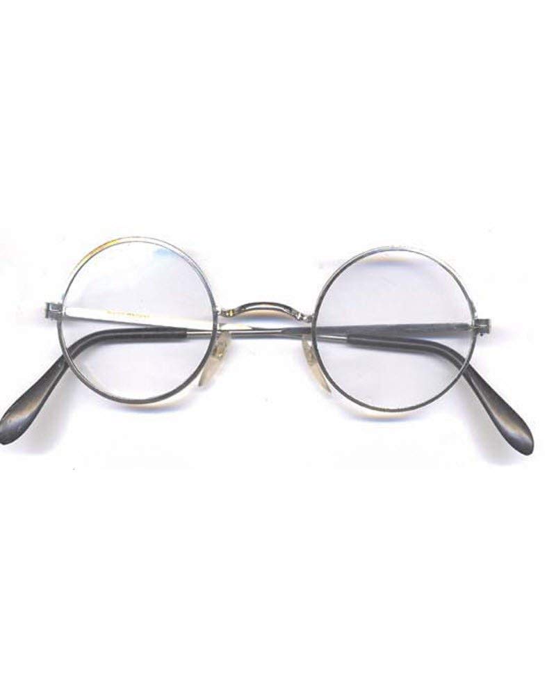 800x1001 Gold Round Style Clear Glasses John Lennon Harry Potter Metal