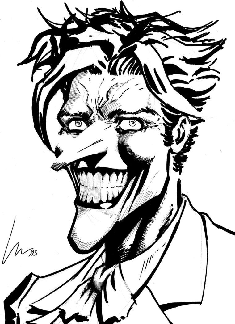 Joker Pen Drawing at GetDrawings | Free download