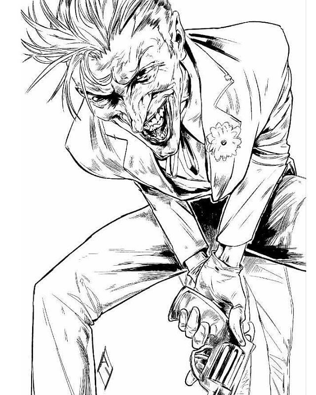 640x800 Joker Sketch Illustration Draw On Instagram