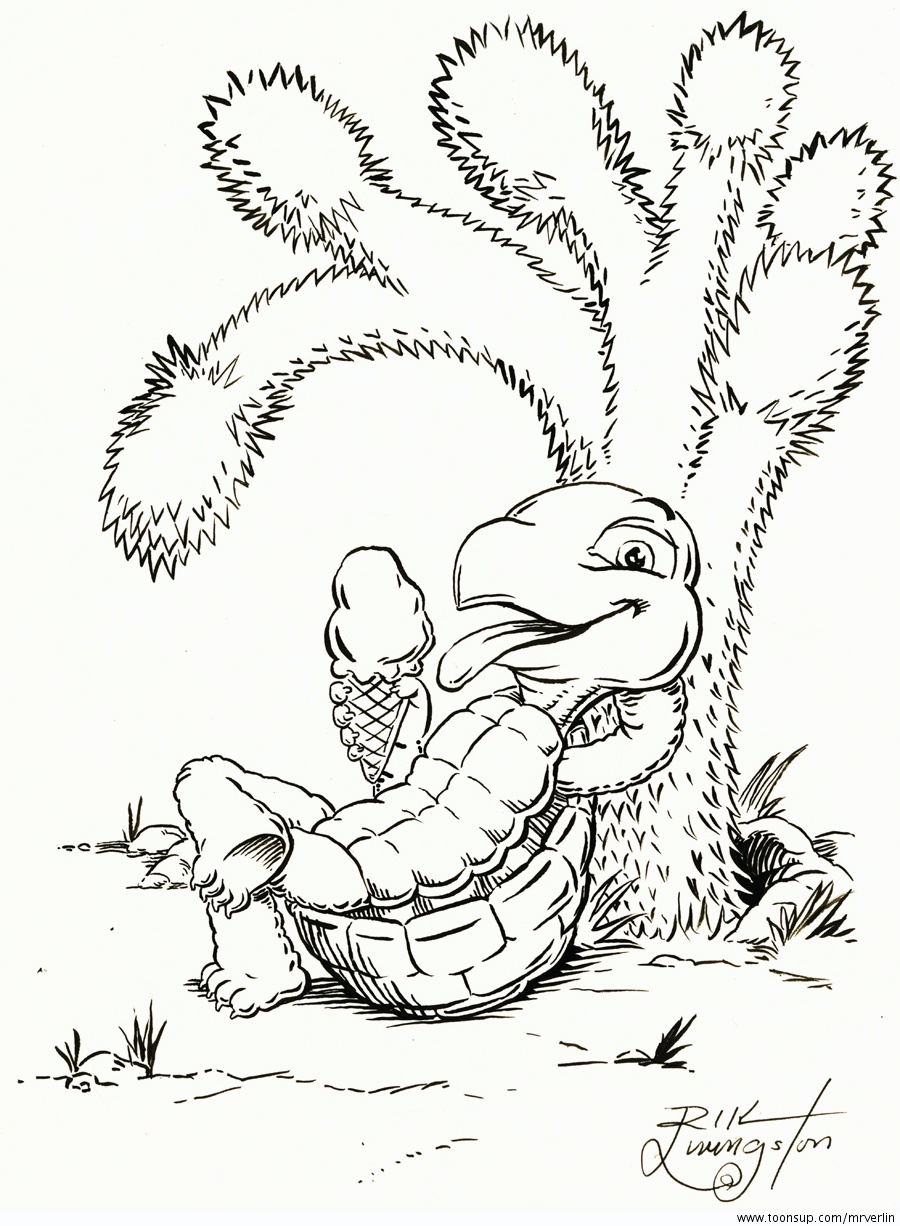 900x1226 Illustration Original Uncolored Ink Drawing, Used By Joshua Treets