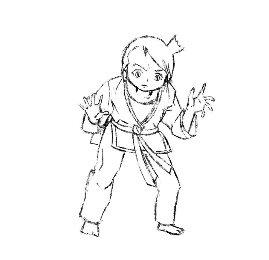 900x868 Judo Girl By Samigandapur