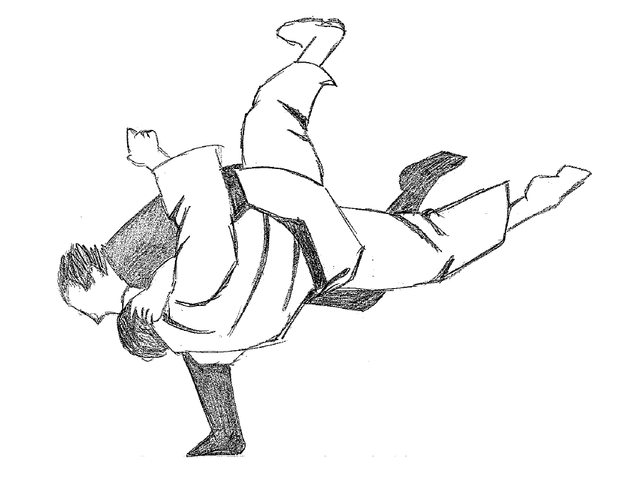 888x673 Judo Tattoo By Cherrytattoos