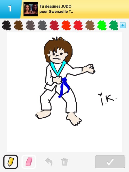 500x667 Judo Drawings