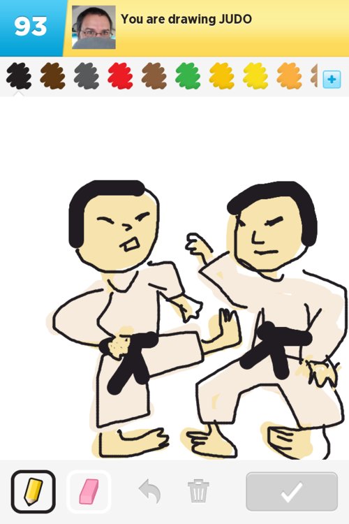 500x750 Judo Drawings
