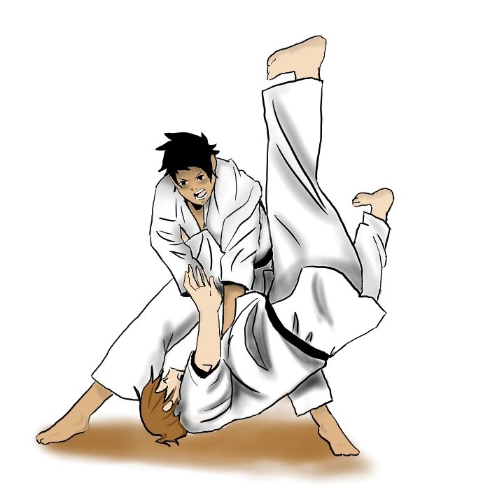 700x700 Manga Judo Drawing Inspiration