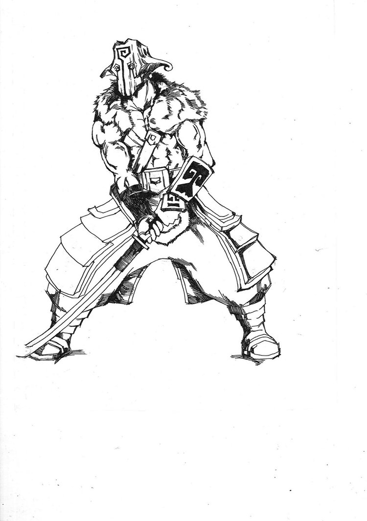 750x1064 Juggernaut Dota2 By Quangtung1008