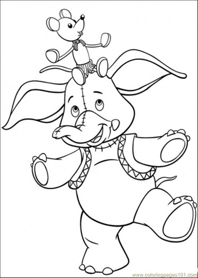 650x912 Mr Jumbo Coloring Page