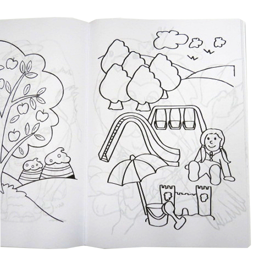 528x528 Children's Activities A4 Jumbo Colouring Book