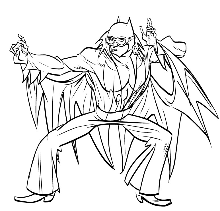 773x742 70s Elvis Jumpsuit Batman Allan Haverholm