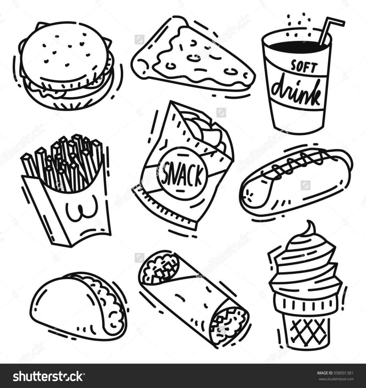 1185x1258 Junk Food Clipart Food Drink
