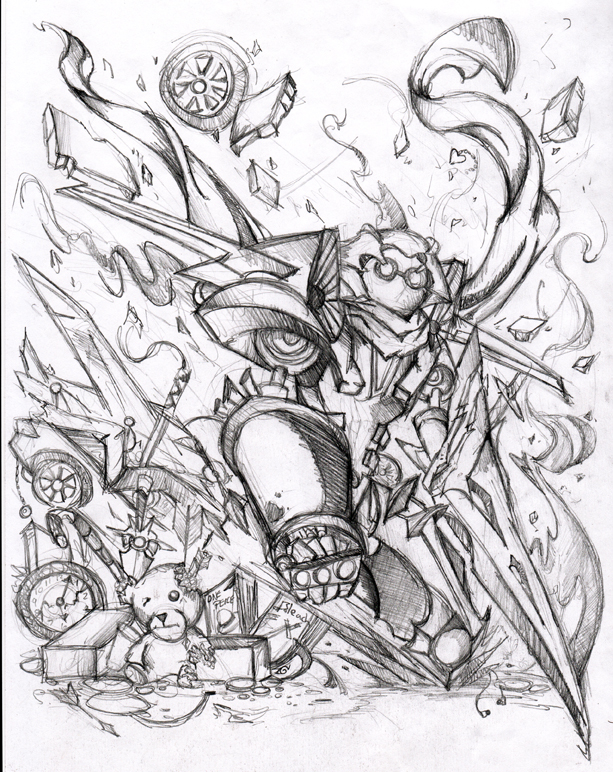 613x772 Junk Warrior Comm Example By Blackninja63