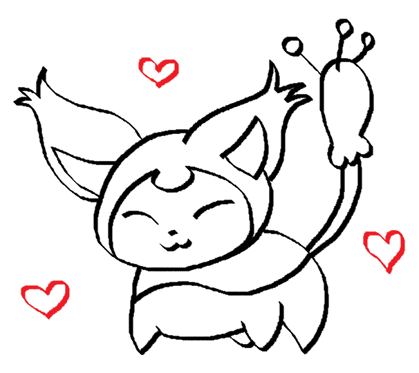 606x540 Kawaii Kitty Cat By Cinnamedic