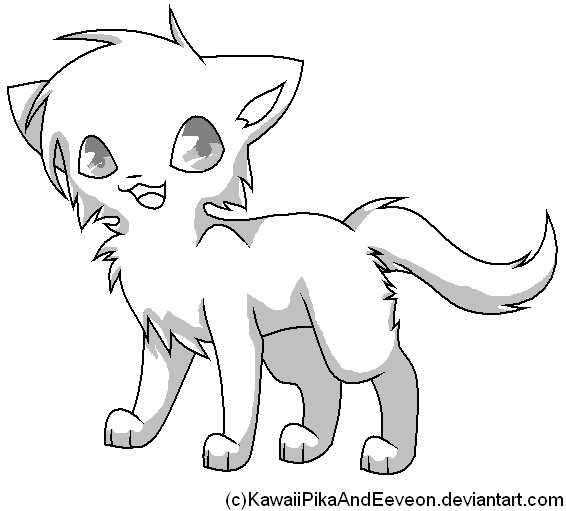 566x511 Anime Cat Coloring Pages New 30 Of Anime Warrior Cat Template