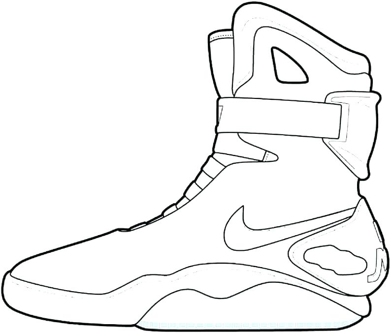 794x677 Kd 7 Coloring Pages Shoes Coloring Page Shoe Coloring Pages Shoes