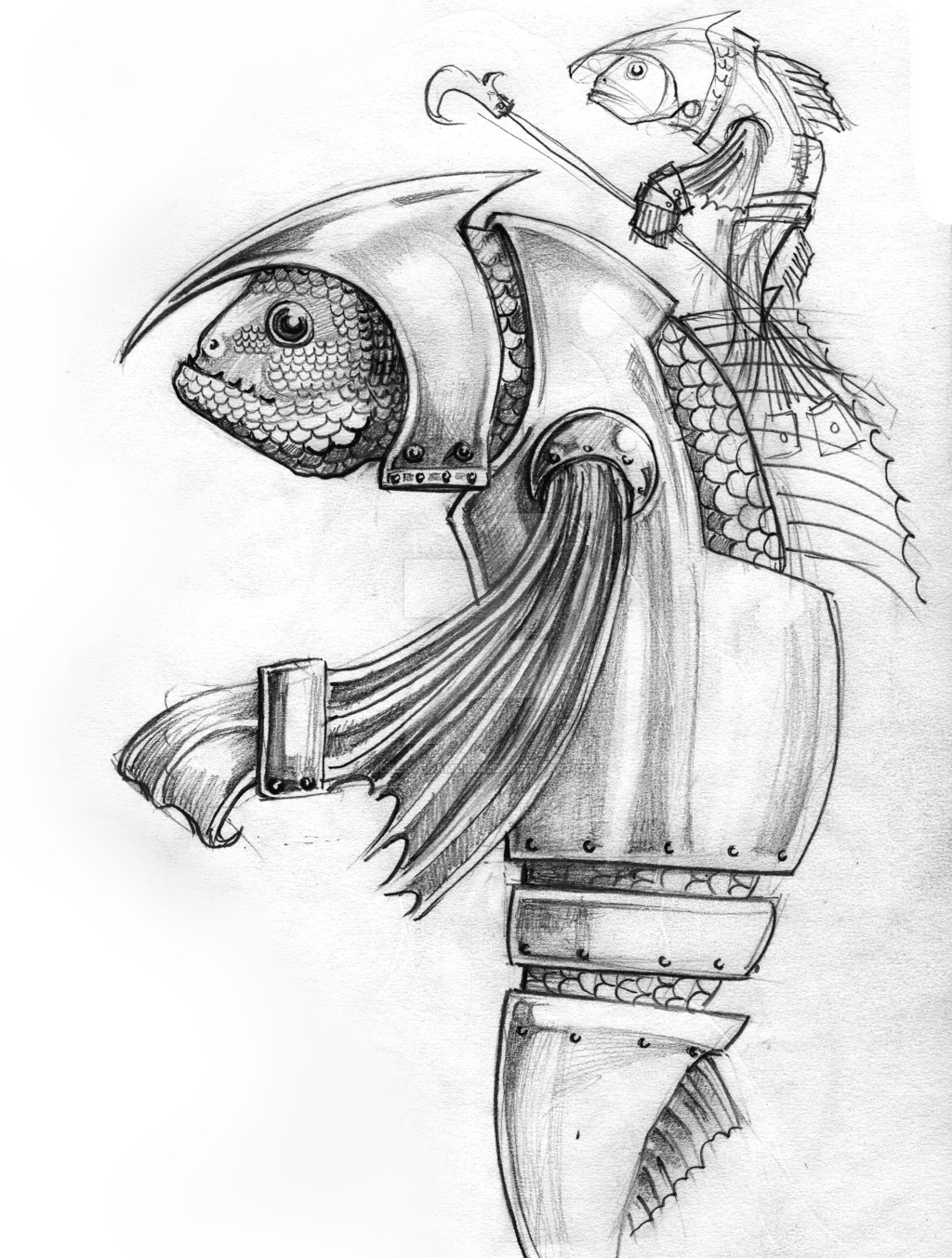 1024x1353 Mechanical Fish By Andresvegamunoz