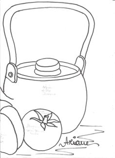 236x324 Kettle Drawing