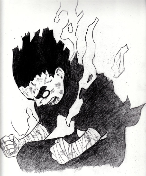 600x722 Rock Lee By Iwantamohawk