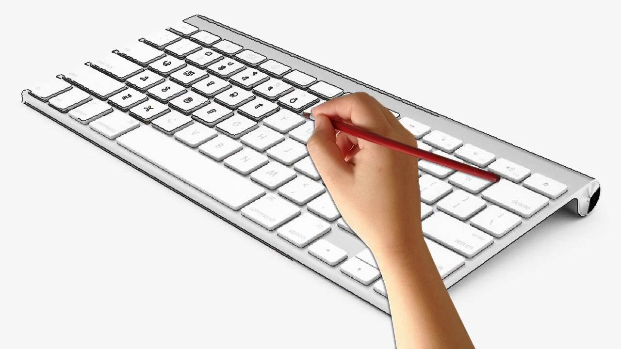 1280x720 Drawing Pictureteaching How To Draw Animation Mouse, Keyboard