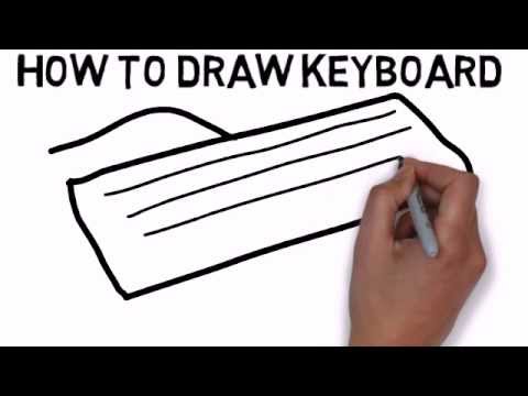 480x360 How To Draw Keyboard