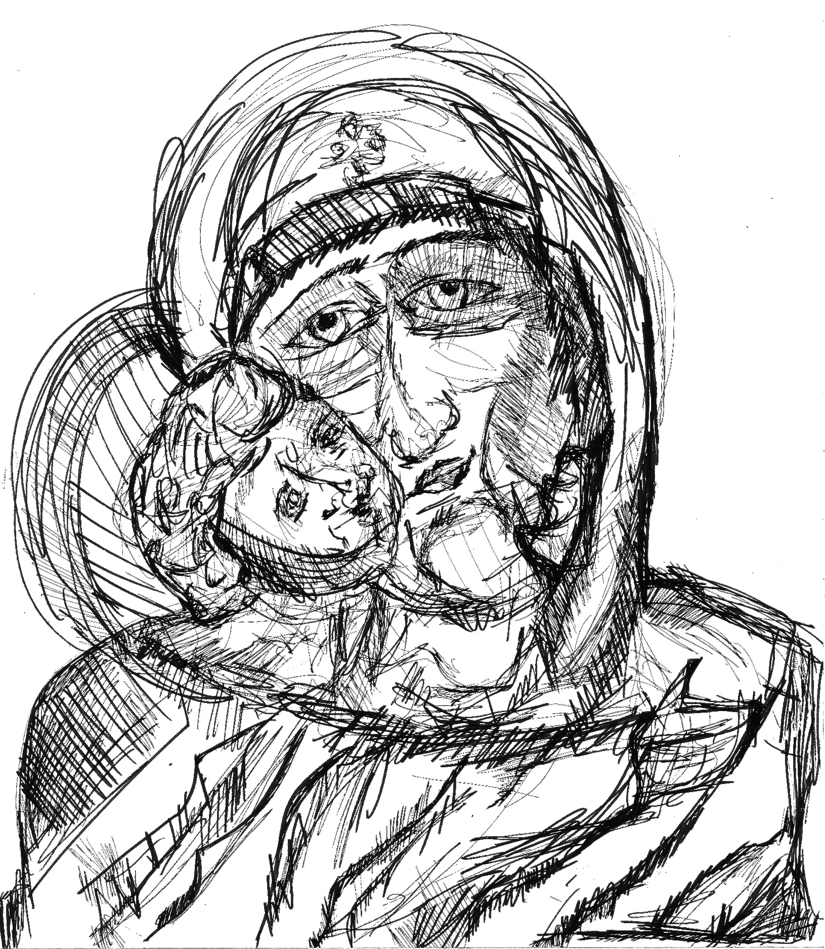 1631x1875 Rachel Madryga's Studio Drawings