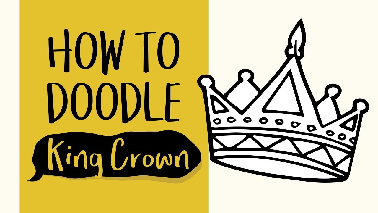 1280x720 How To Draw A King Crown (Easy Step By Step Drawing And Coloring