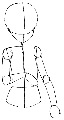 250x468 How To Draw Kitchen Princess With Easy Step By Step Drawing