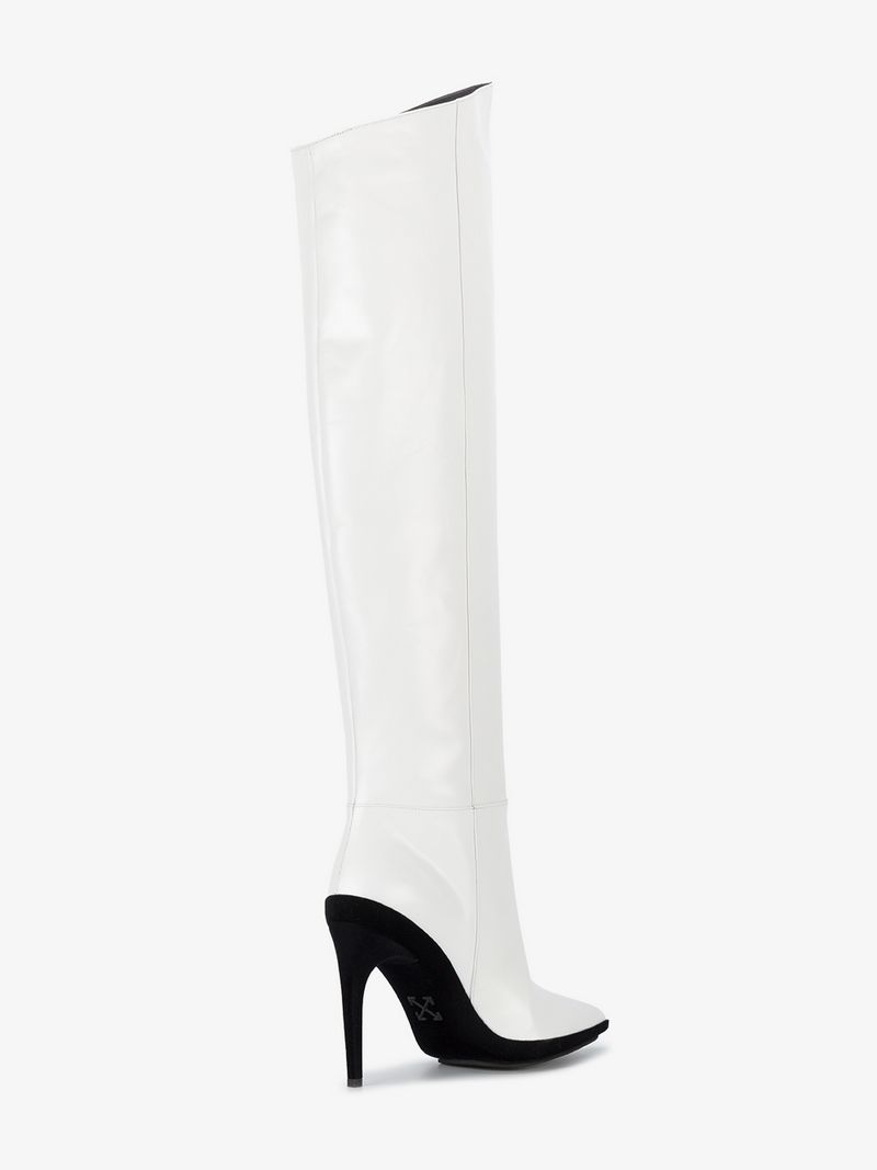 800x1067 Off White White For Walking 120 Knee Boots Boots Browns