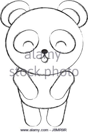 300x452 Cartoon Illustration Of Cute Koala Bear Animal Character Stock