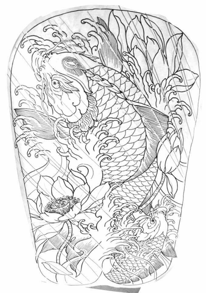 678x960 Pin By Almeida On Tattoo Koi, Tattoo