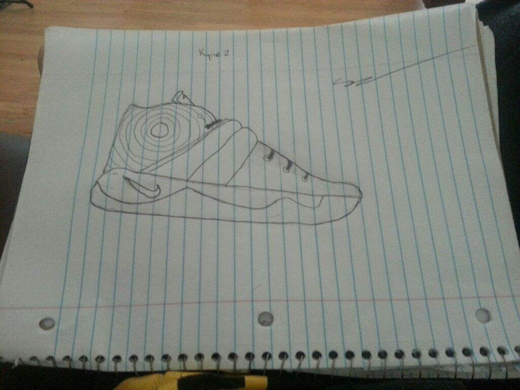1024x768 Drawing Of Kyrie 2(Rip Muhammad Ali) Sneakerheads Amino