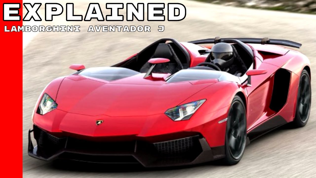 1280x720 Lamborghini Aventador J Explained