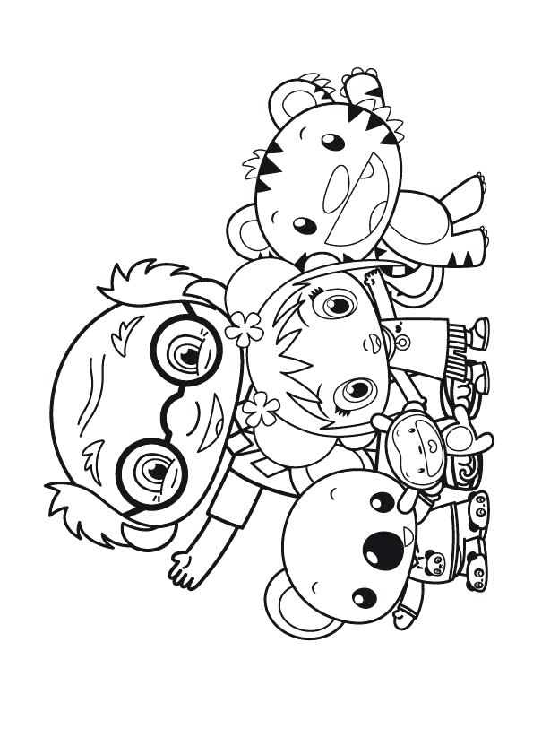 595x842 Kai Lan Coloring Pages Paint Colour Drawing Kai Lan Coloring